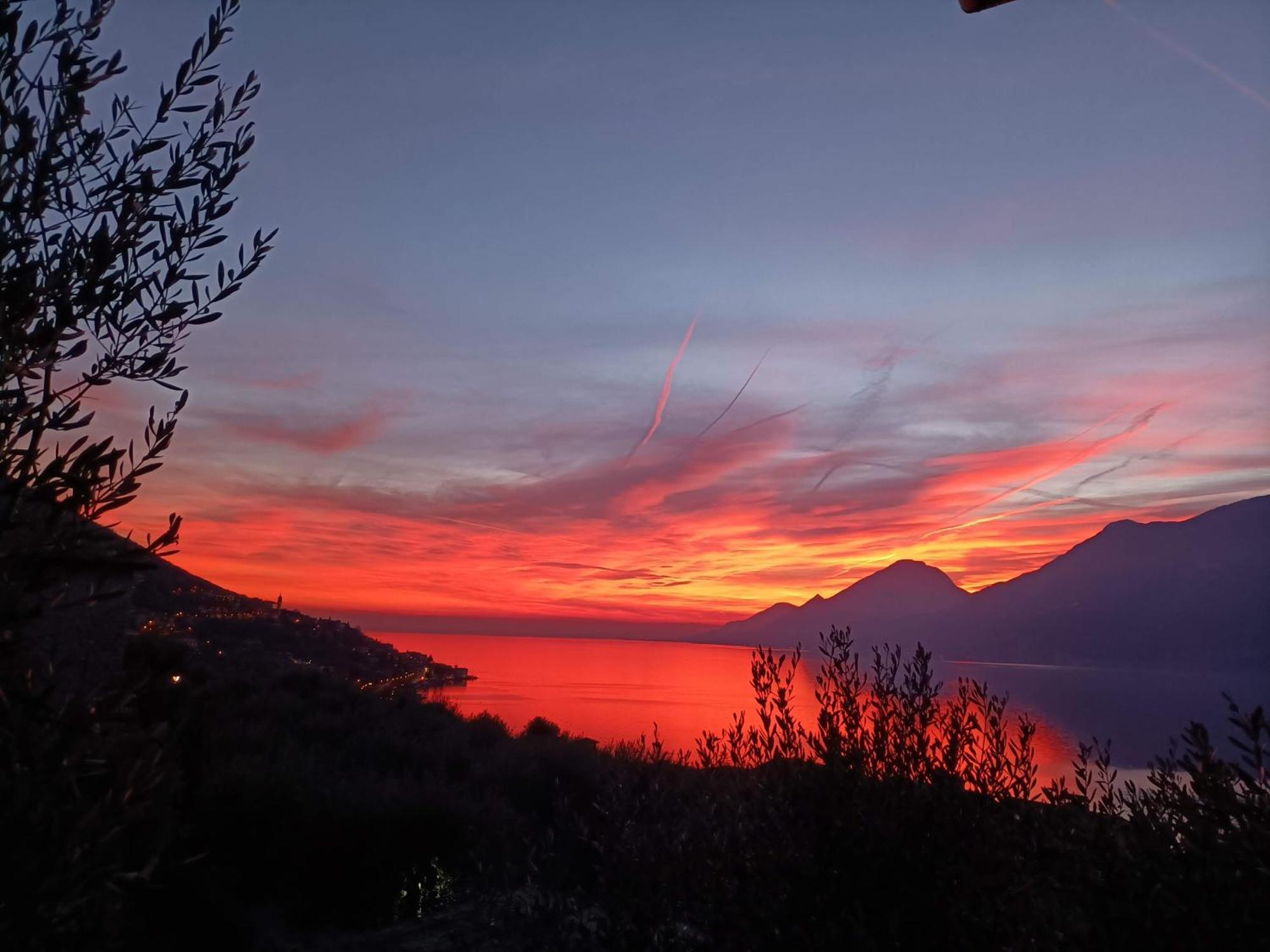 Appartamenti Casa Nina, Lago,Montagne, Uliveti 布雷佐内加尔达 外观 照片